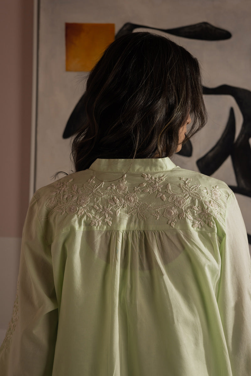 Hand-Embroidered Rosettes Set