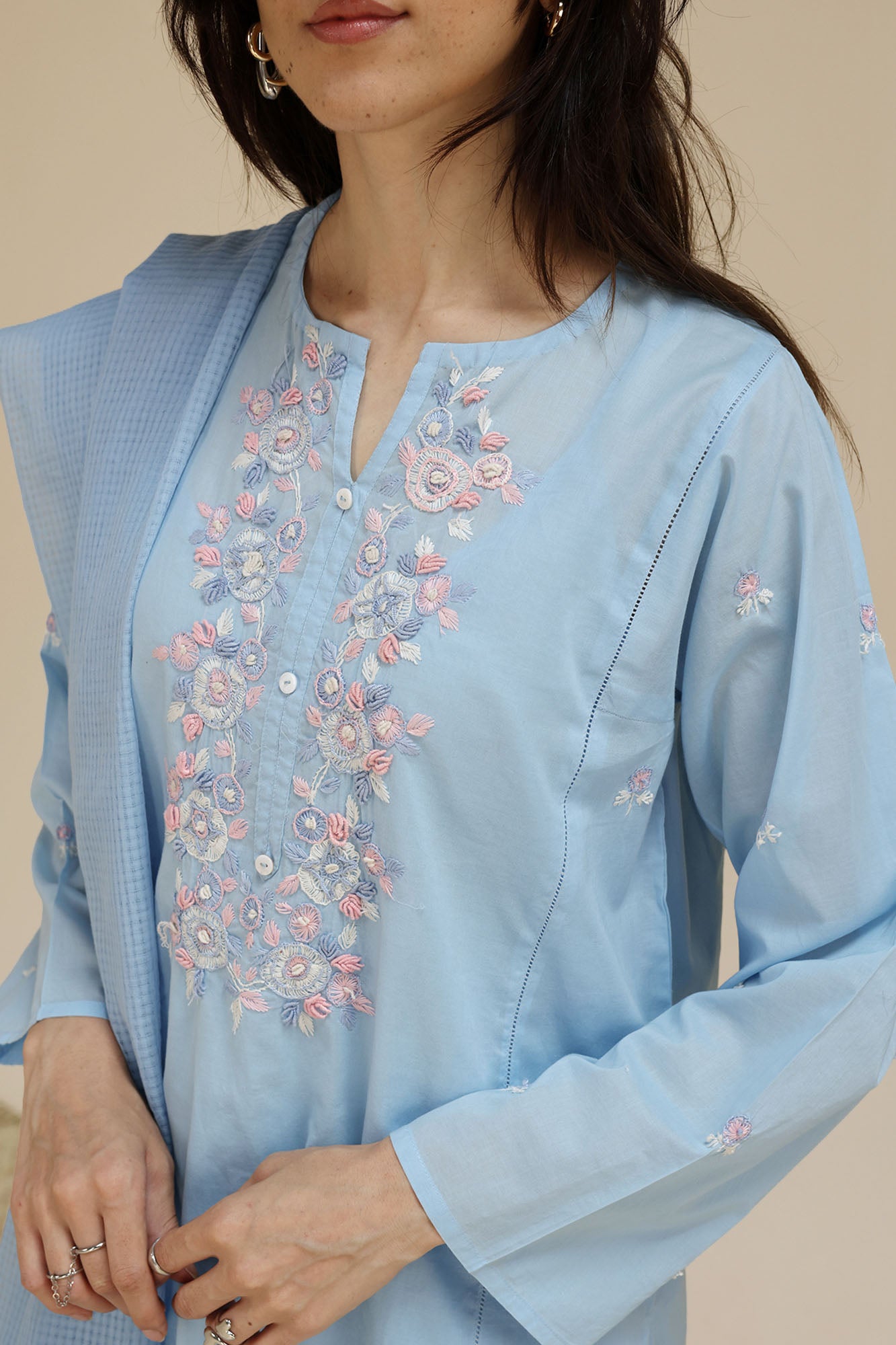 Hand-Embroidered 3-Piece Suit