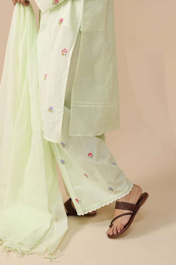 Hand-Embroidered 3-Piece Suit