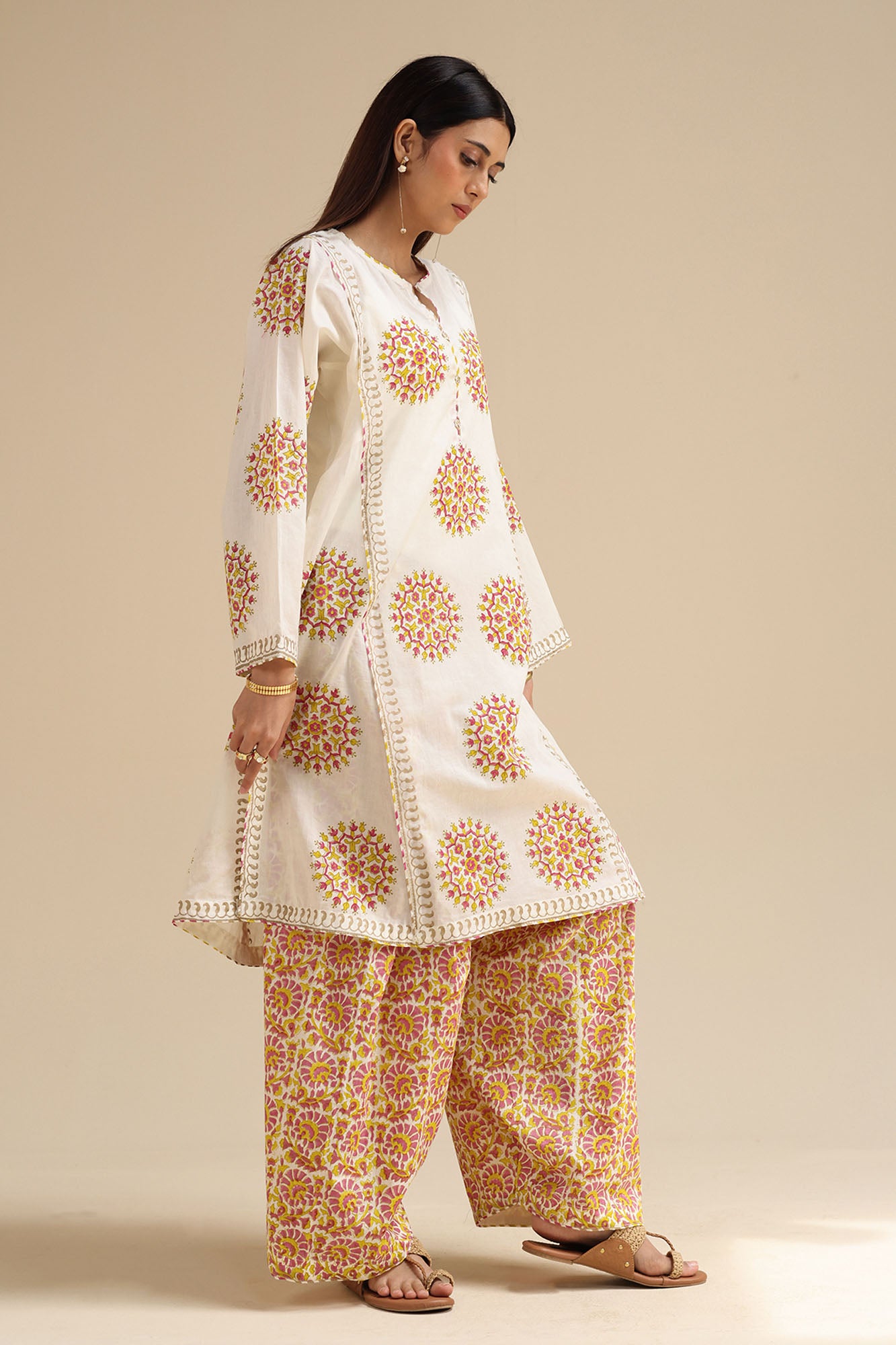 Hand-Block Printed Set