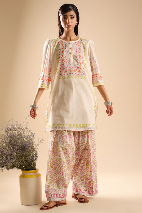 Hand-Block Printed Fasanay Set