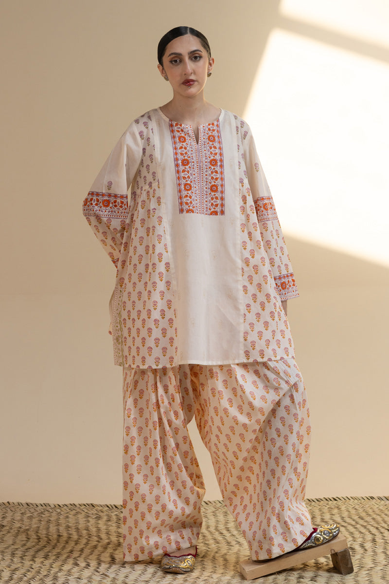 Soft Hand-Block Printed Set