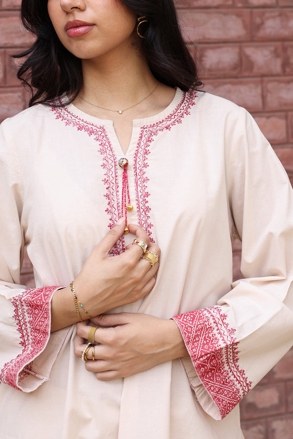 Embroidered Gharara Set