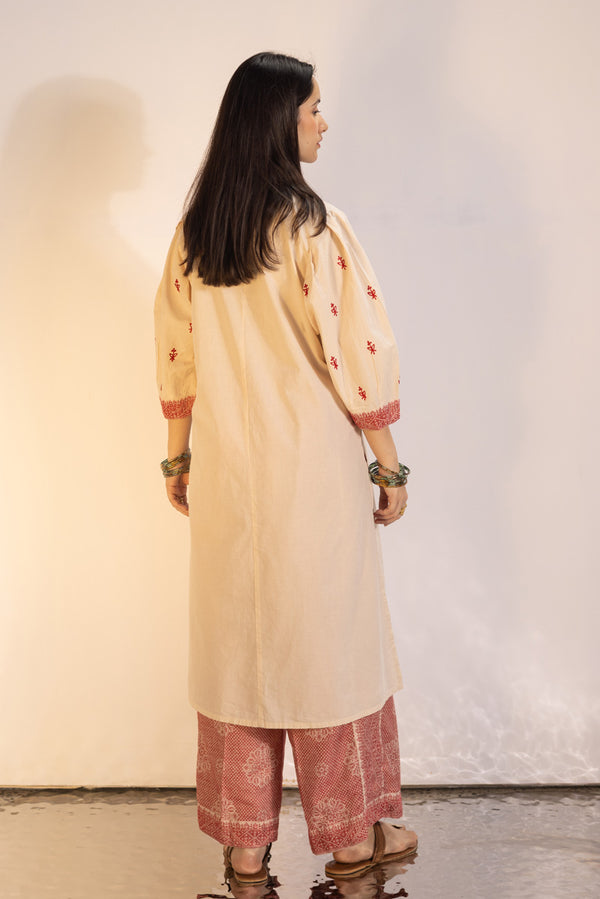 Jacquard Embroidered Set