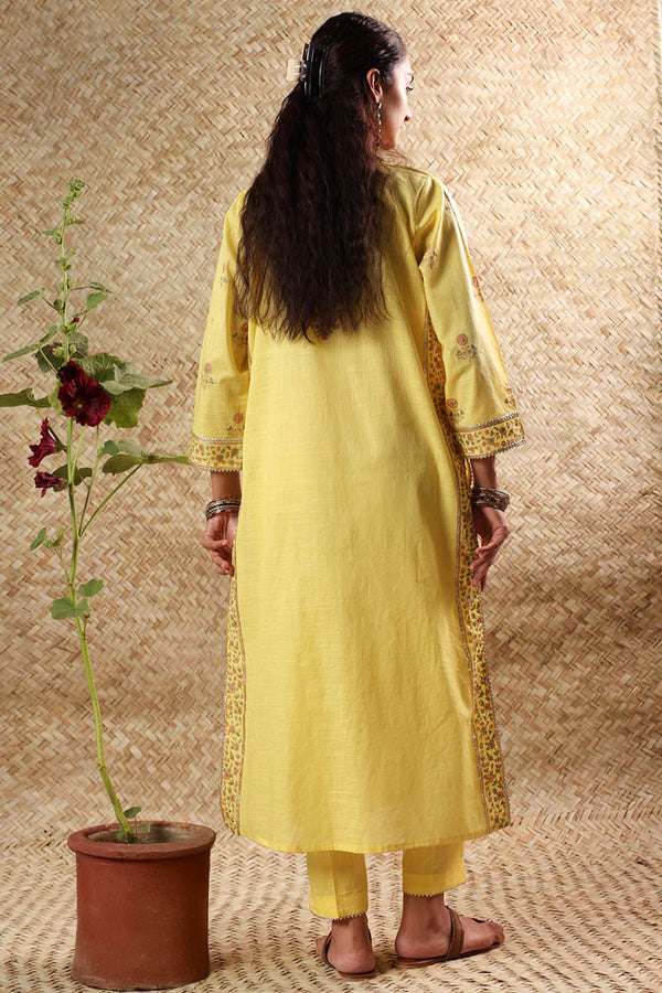 Gota Naqsh Jamni Set