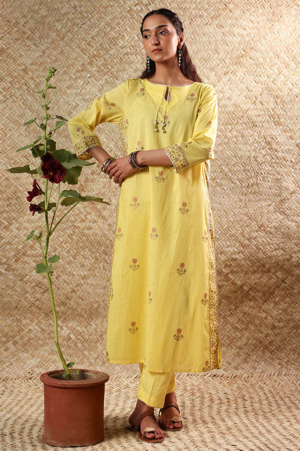 Gota Naqsh Jamni Set