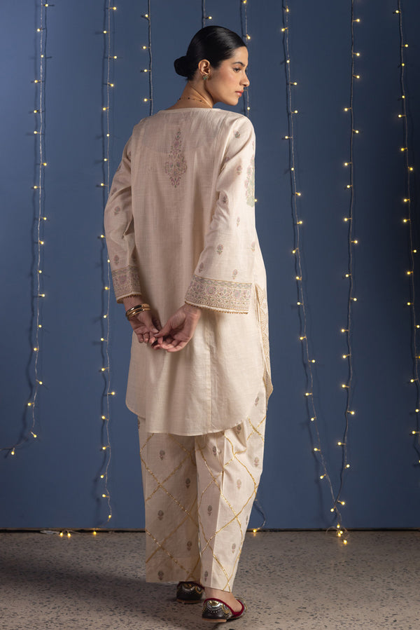 Ganga Jamni Gota Nur Set