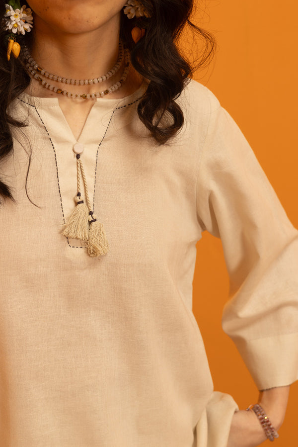 Mono Mode Tassel Co-Ord Set