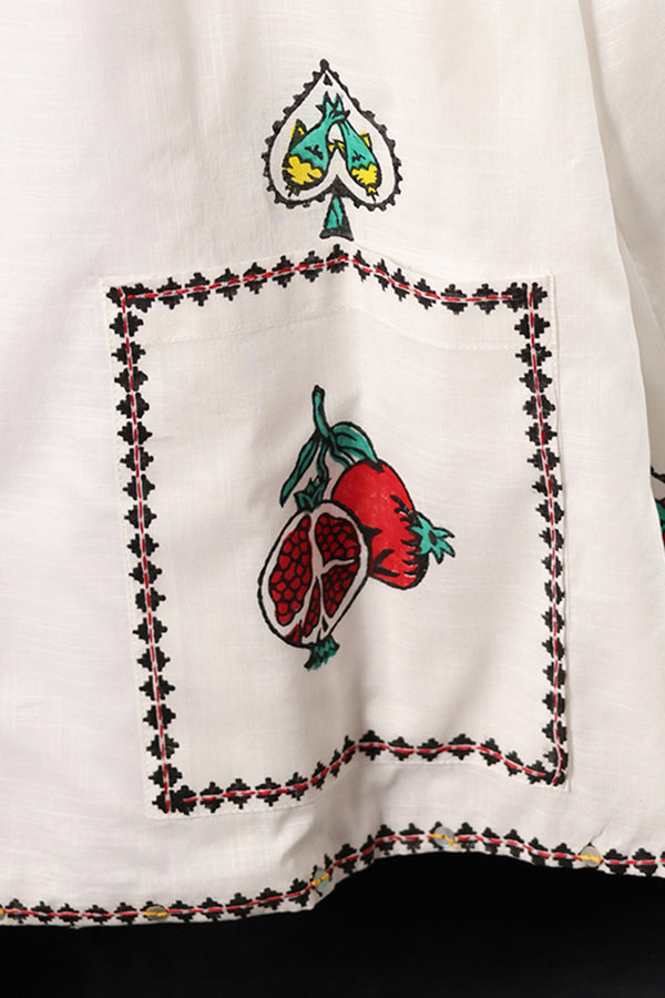 Hand-Block Printed Jacket