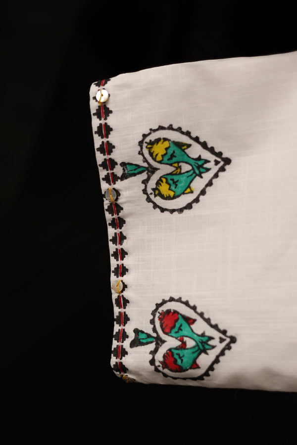 Hand-Block Printed Jacket