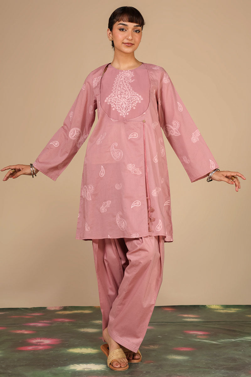 Embroidered Angrakha Set