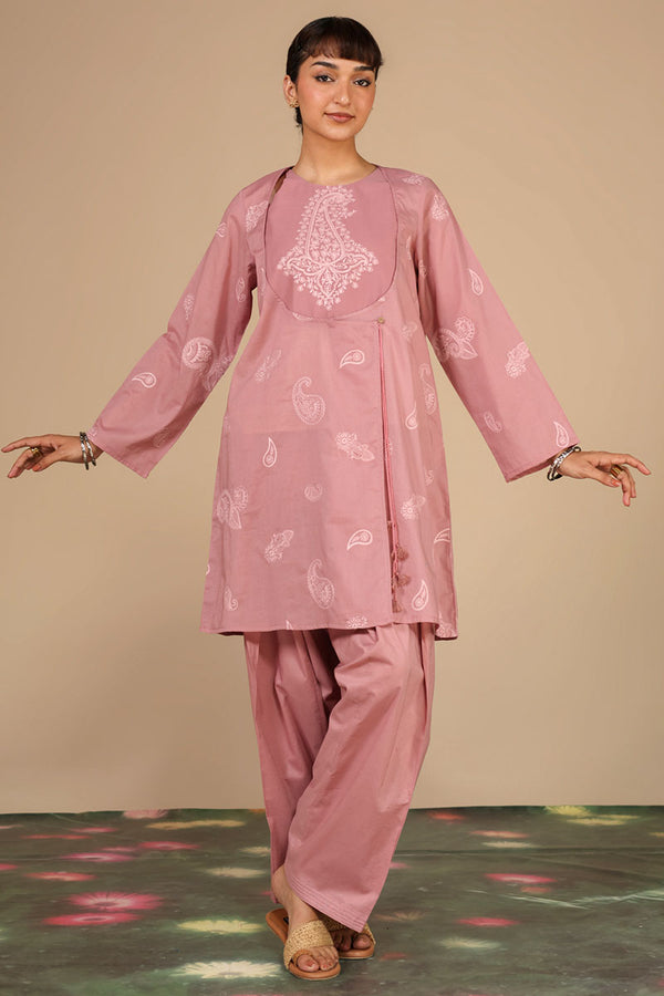 Embroidered Angrakha Set