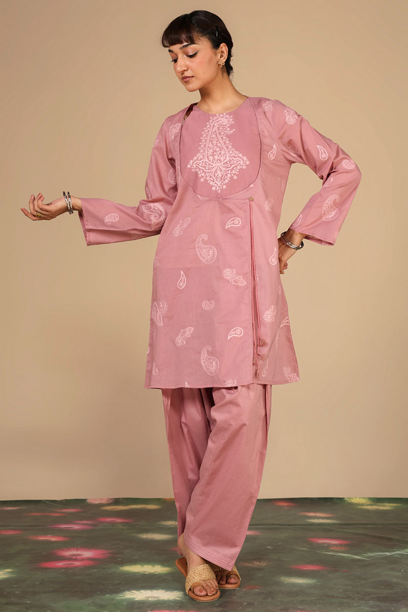 Embroidered Angrakha Set