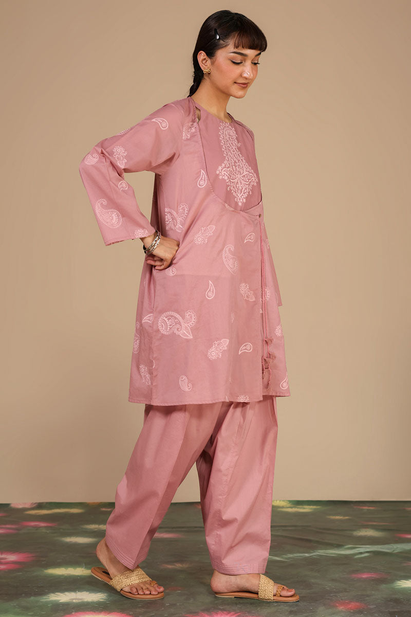Embroidered Angrakha Set