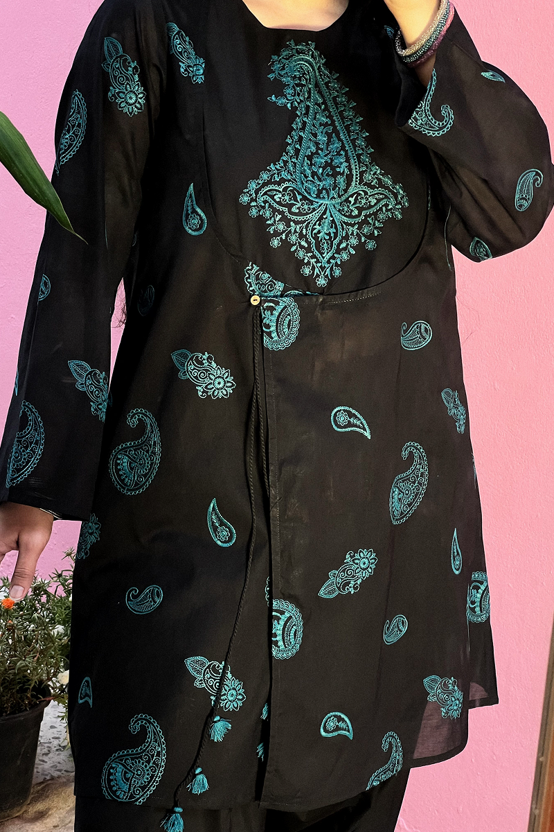 Embroidered Angrakha Set