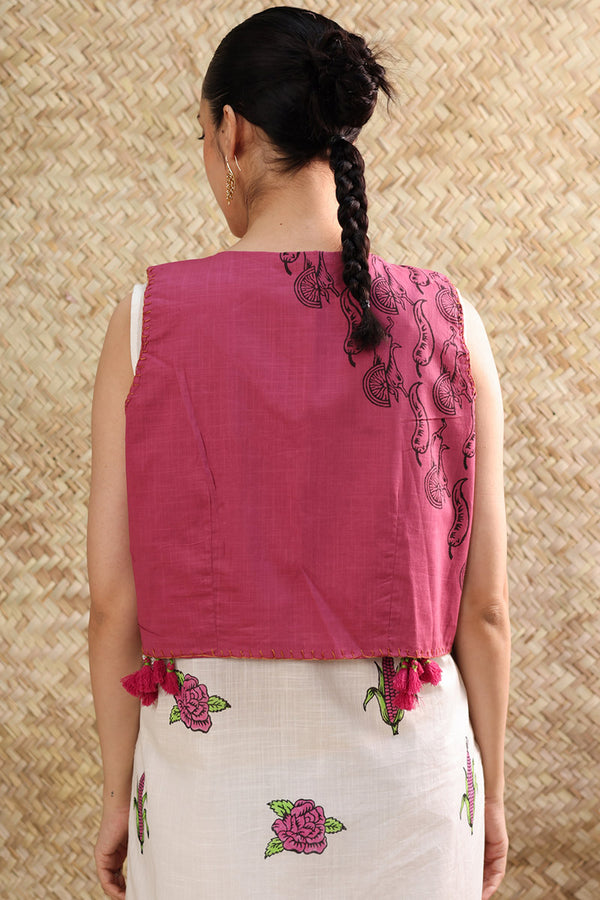 Hand-Block Printed Koti