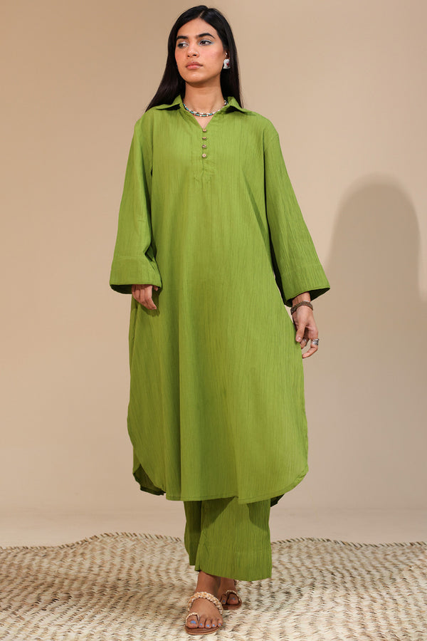 Pure Soft Line Co-Ord Set