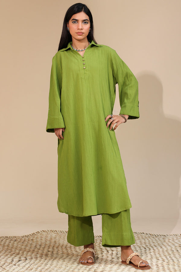 Pure Soft Line Co-Ord Set