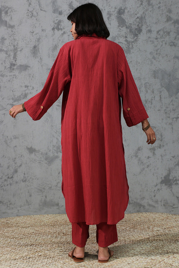 Pure Soft Line Co-Ord Set