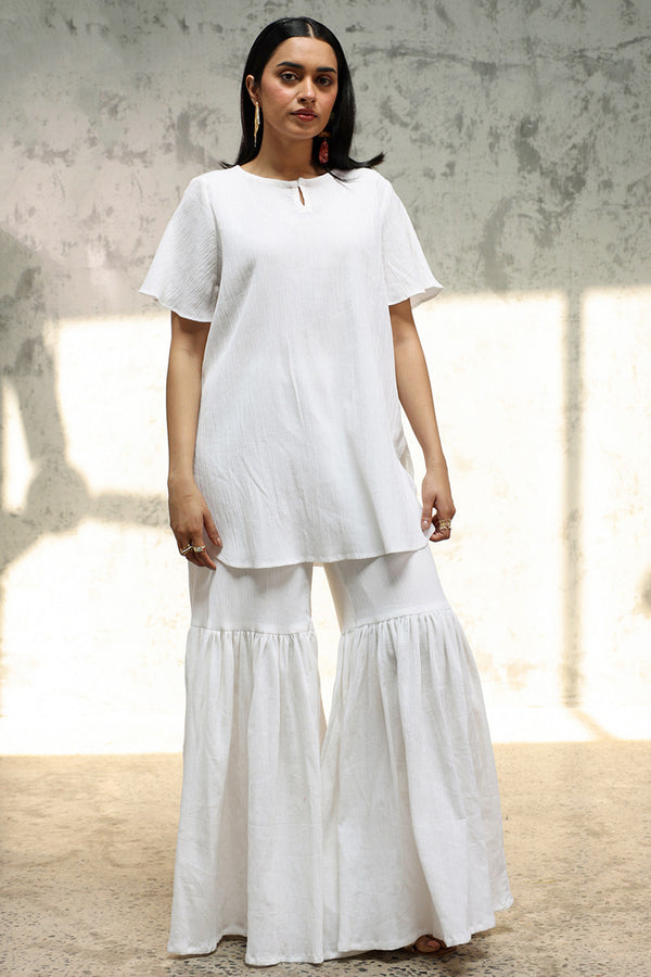 Soft Line Gharara Set