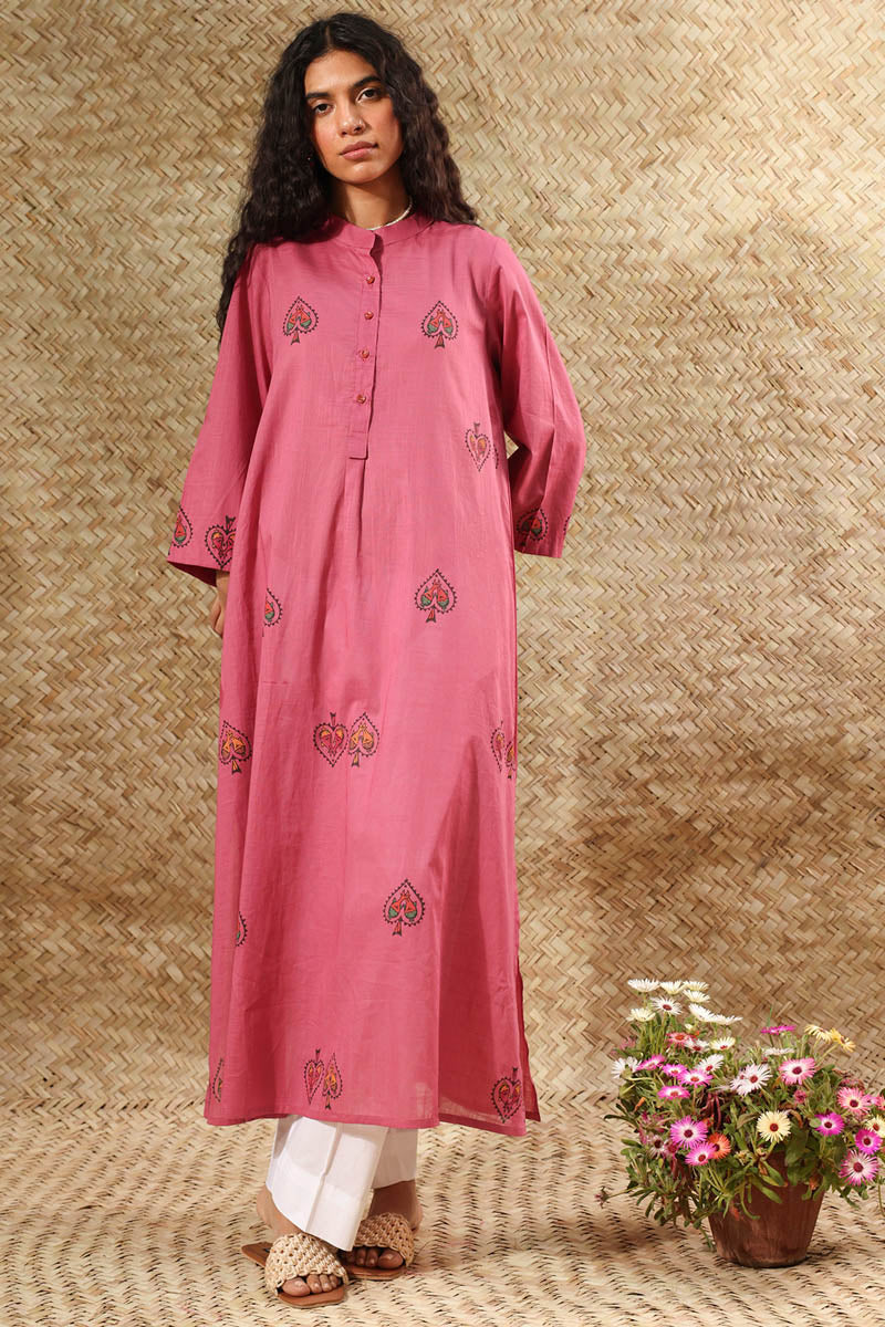 Hand-Block Printed Kurta