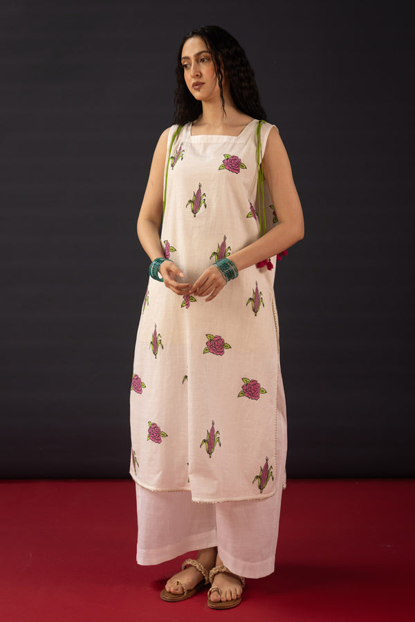 Rosette Block Printed  Set