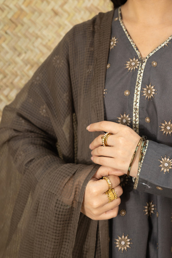 Classic Check Dupatta