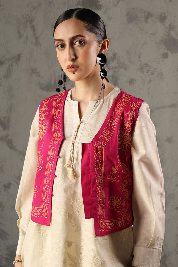 Embroidered Zouk Koti