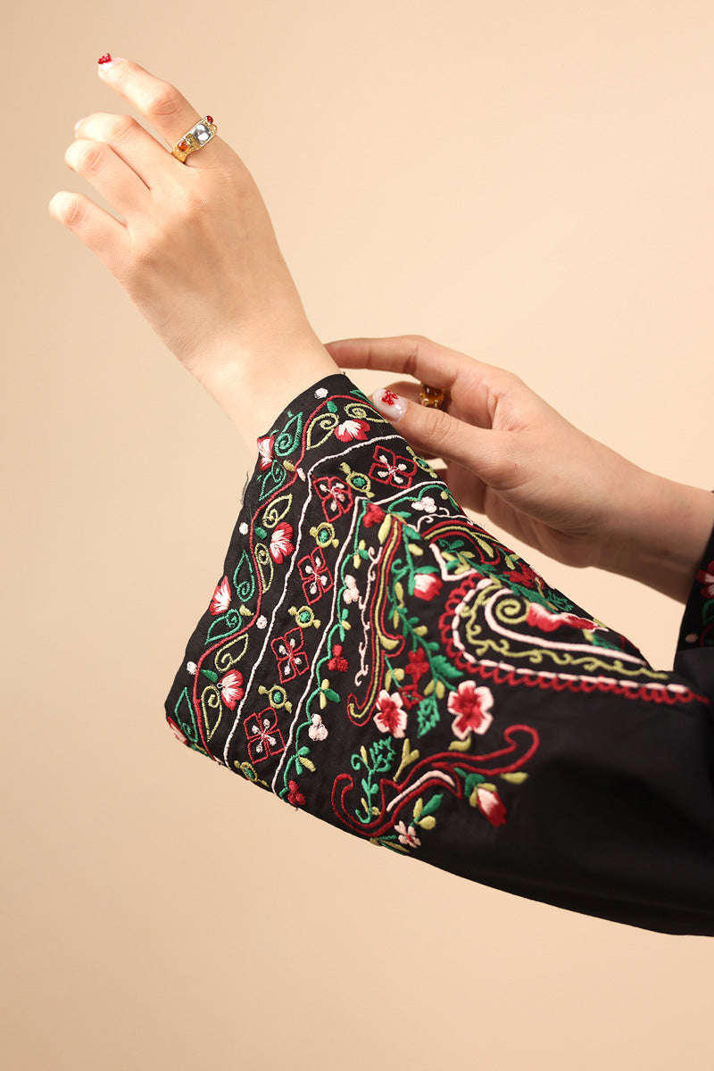 Phulkari Zouk Kurta