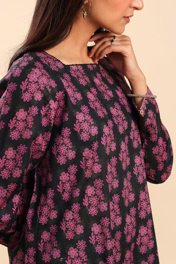 Crochet Florals Printed Set