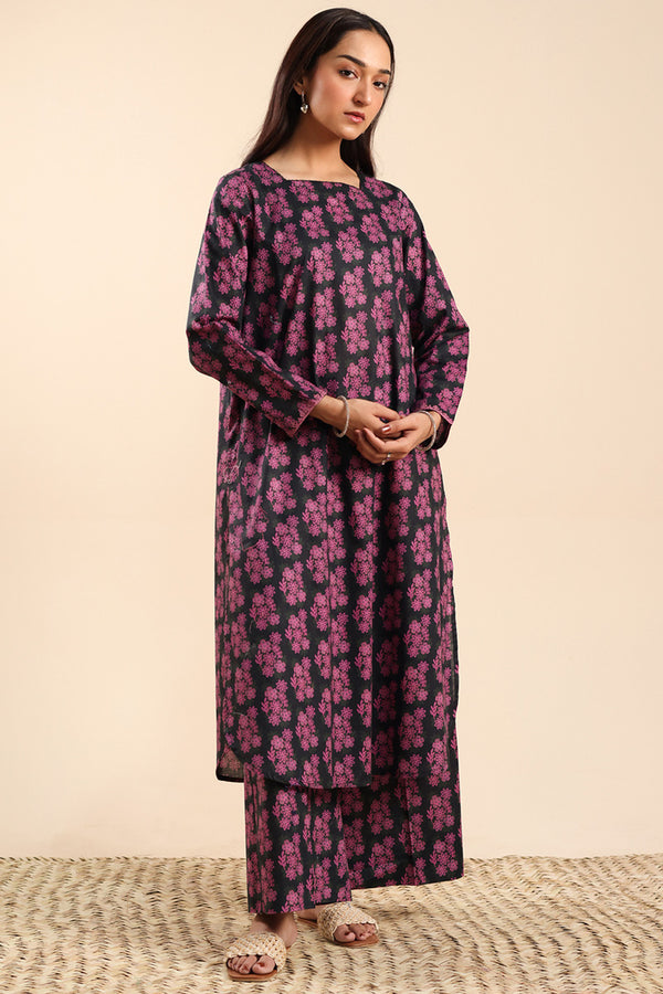 Crochet Florals Printed Set