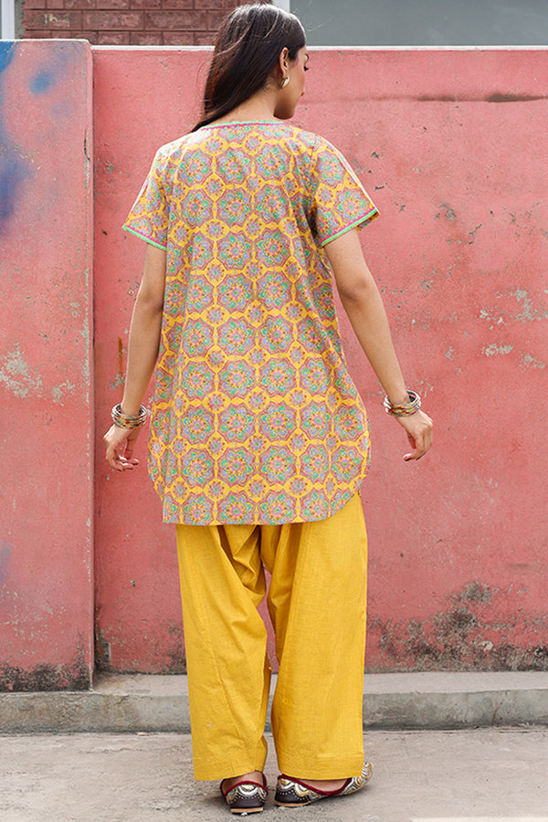 Neon Flora Shalwar Set