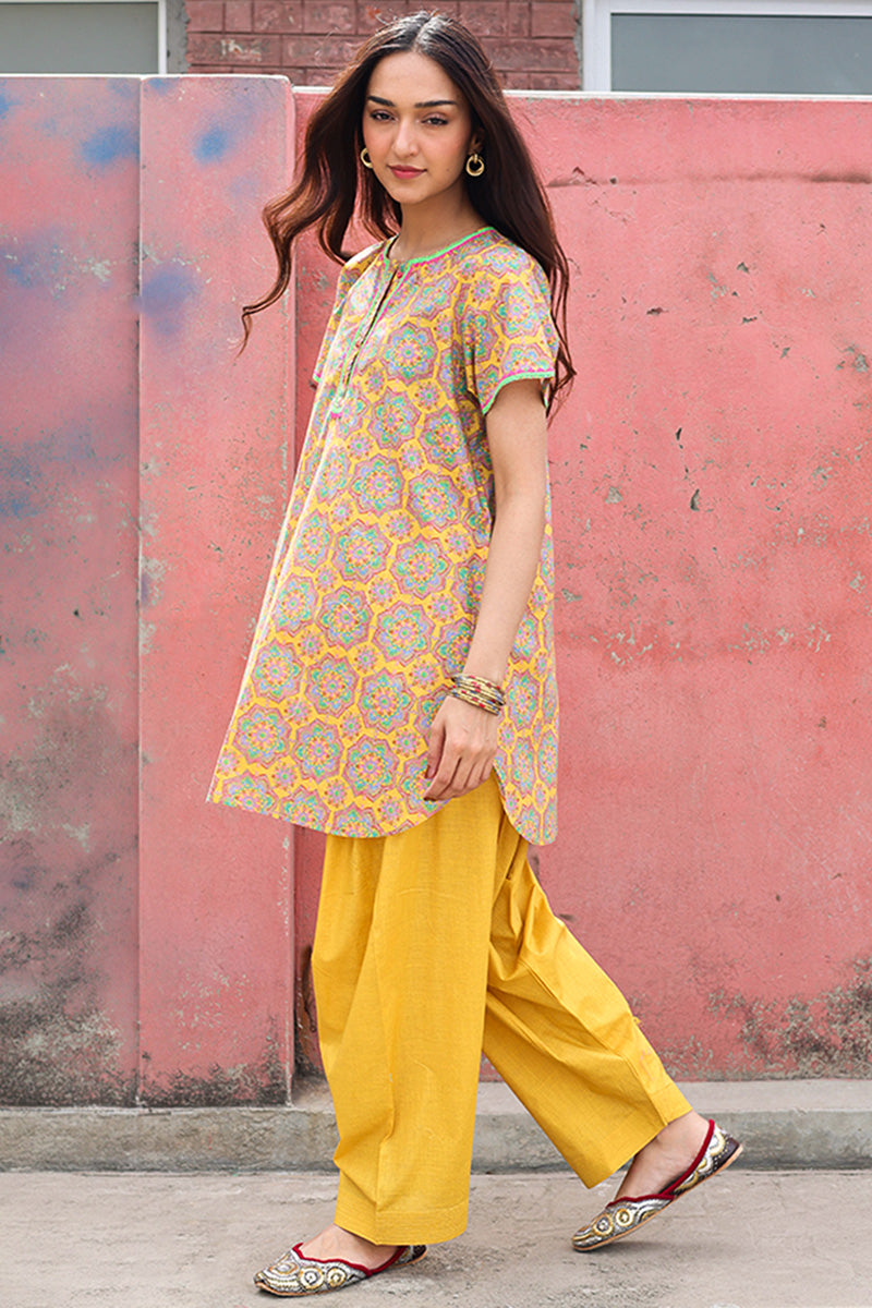 Neon Flora Shalwar Set
