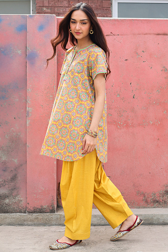 Generation Neon Flora Shalwar Set, view 1