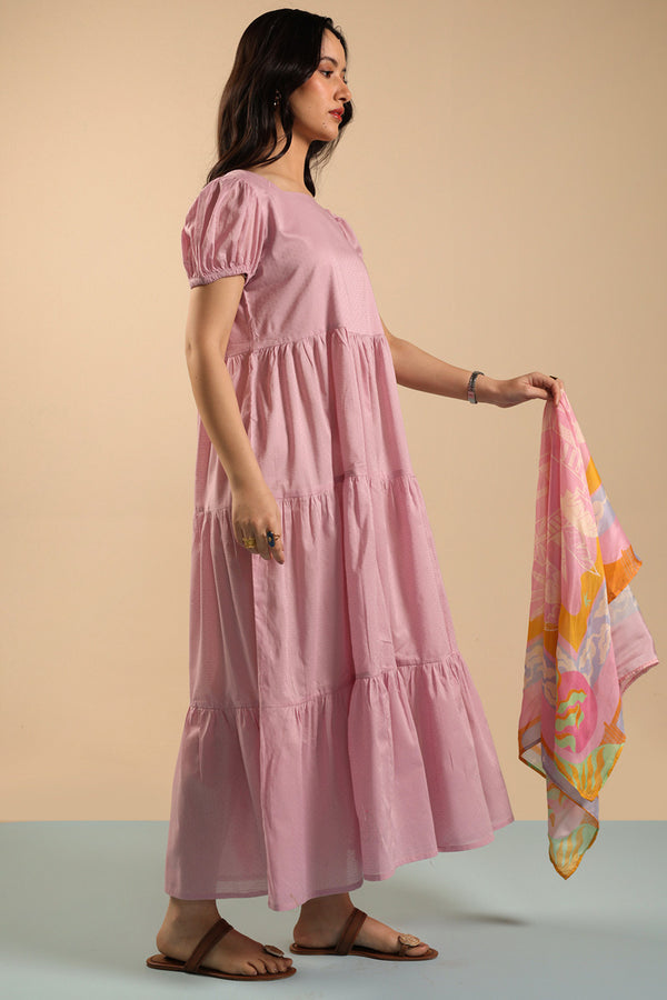 Soft Tiered Dress Set