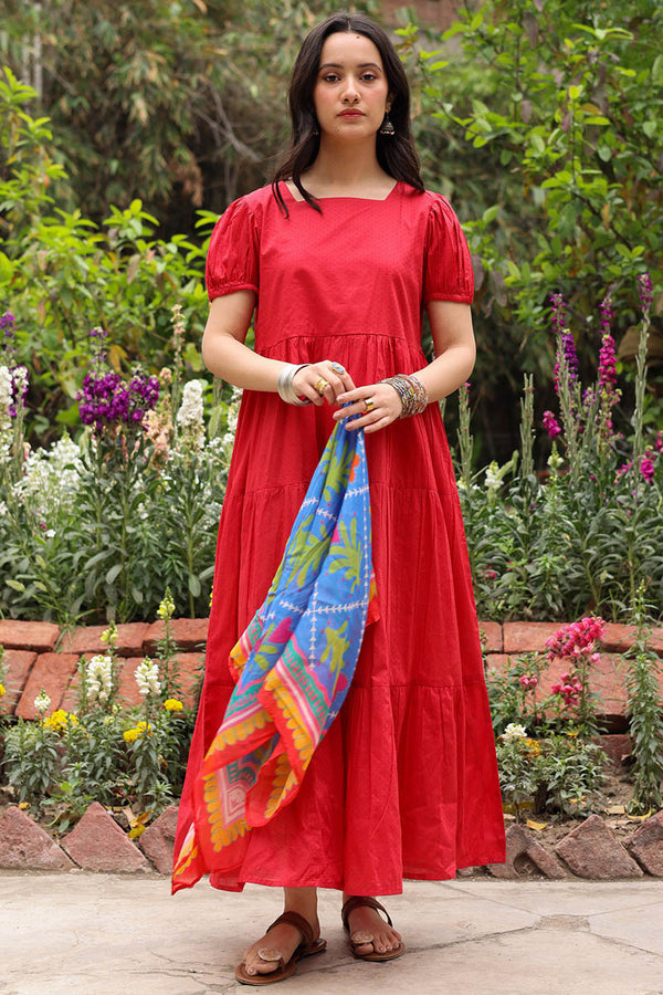 Soft Tiered Dress Set