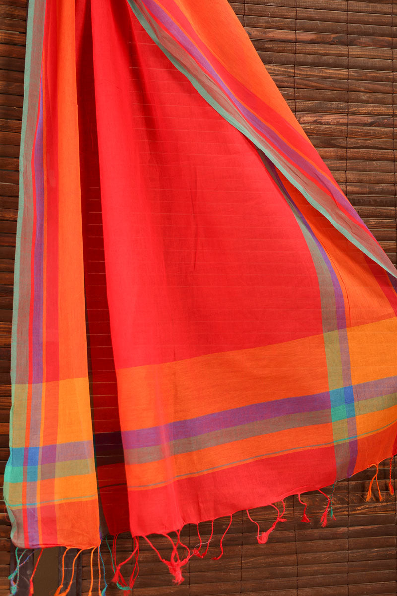 Blush Grid Dupatta
