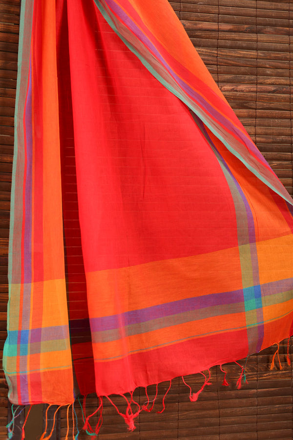 Blush Grid Dupatta