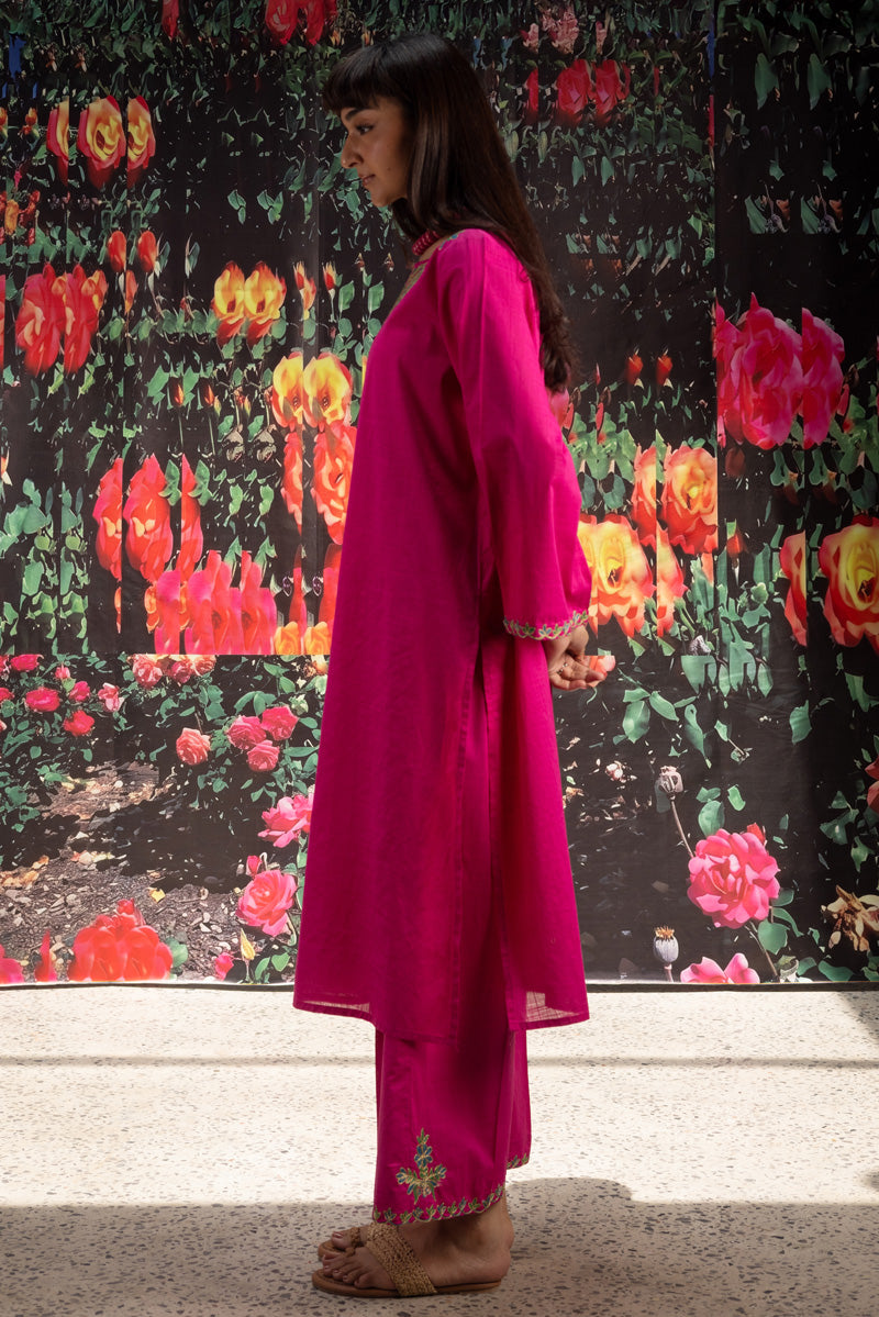 Embroidered Persian Petals Set