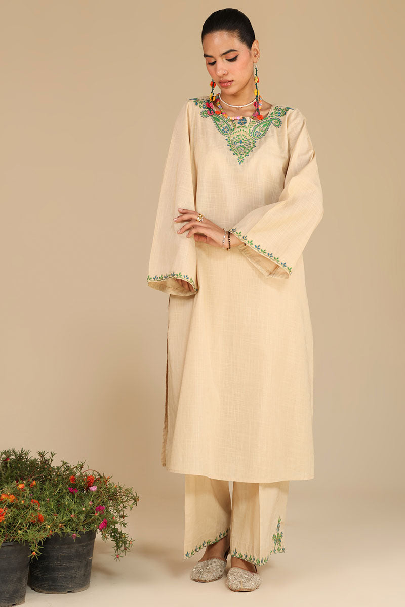 Embroidered Persian Petals Set