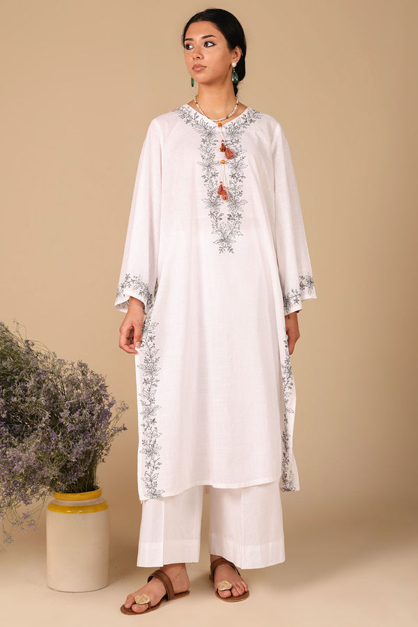 Khaas Zouk Embroidered Shirt