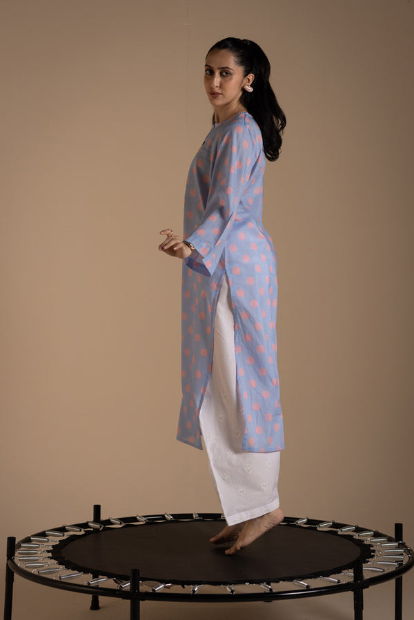 Lilac Haze Printed Shirt