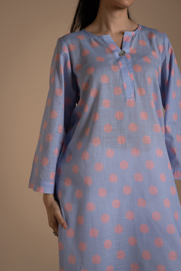 Lilac Haze Printed Shirt