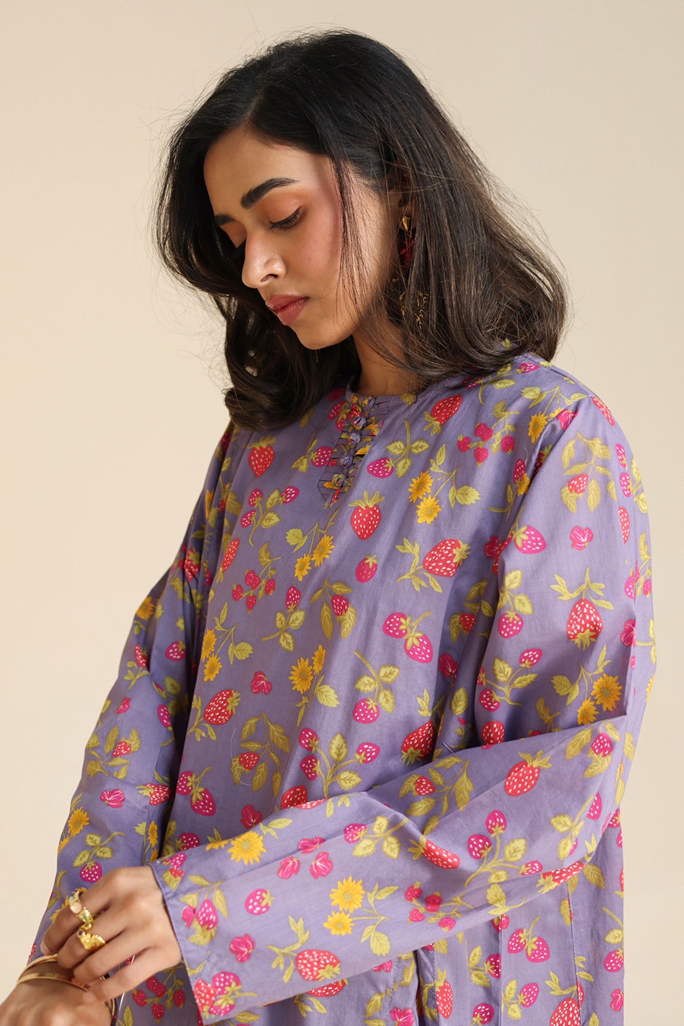 Printed Fruity Set