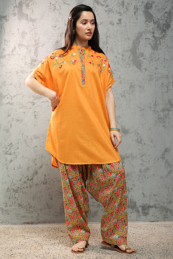 Blush Field Embroidered Set