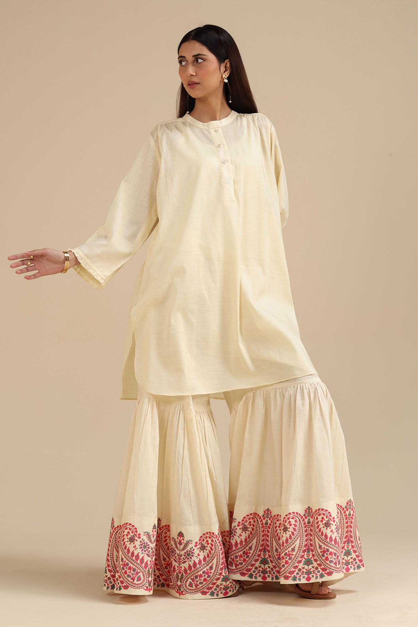 Paisley Edit Gharara Set