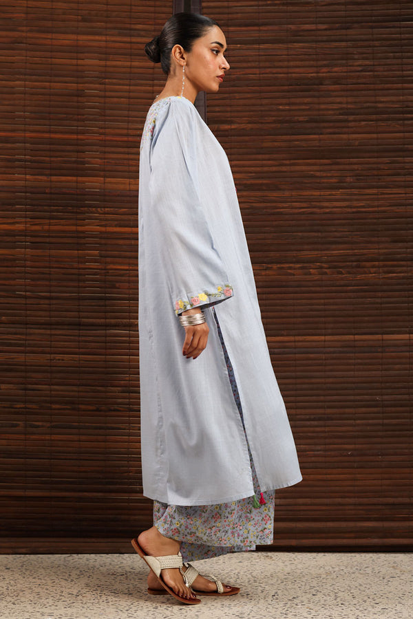 Blush Field Embroidered Set