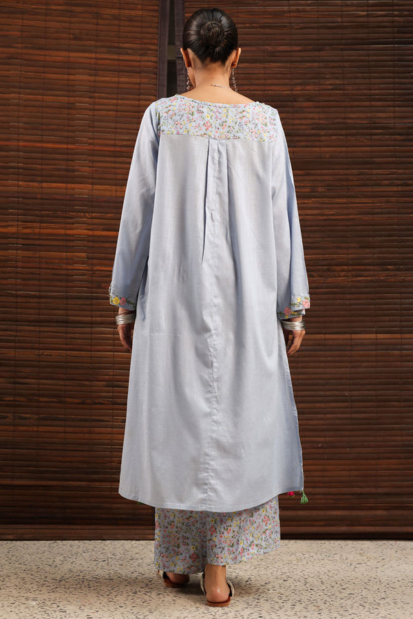 Blush Field Embroidered Set