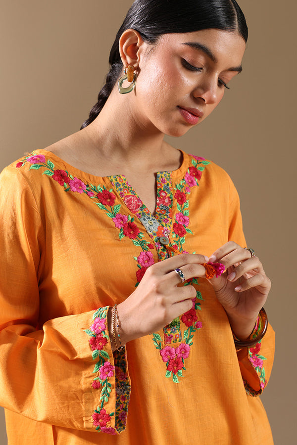 Blush Field Embroidered Set