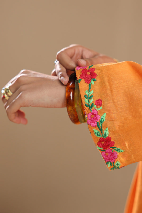 Blush Field Embroidered Set